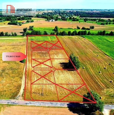 ZŁAWIEŚ MAŁA 1002m2 CISZA SPOKÓJ SUPER LOKALIZACJA