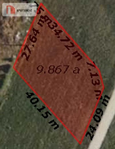 Wolice koło Barcina -Działka rolna 1000m2 - 2