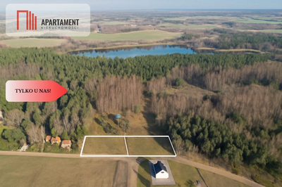 działki budowlana nad jeziorem, blisko trójmiasta
