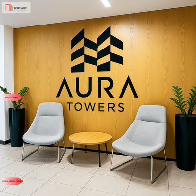 Wyjątkowy Apartament 3 pokojowy w Aura Tower