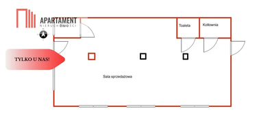 Janowiec, lokal handlowy 150m2 - 4