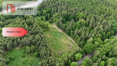 Działka z linią brzegową – Mazury, media, WZ! - 4