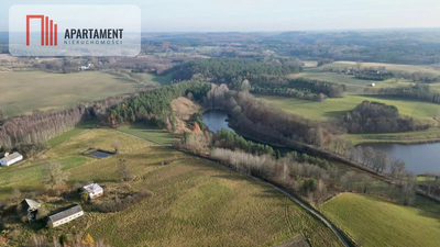 Unikalna działka 3,76 ha z własnym jeziorem! - 3