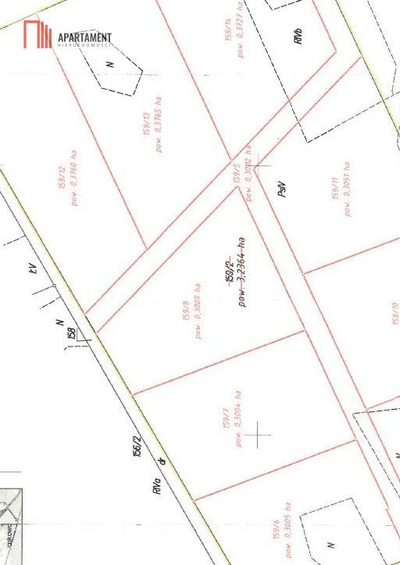 1.	Działka 3000 m² – Warmia, 15 min od Olsztyna - 5