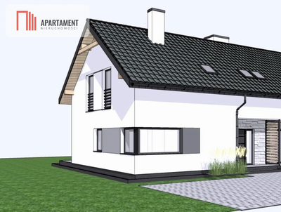 Komfortowy dom typu półbliźniak