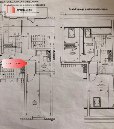 Dwa poziomy/4 pok/2 łazienki/balkon/garaż/piwnica - 2