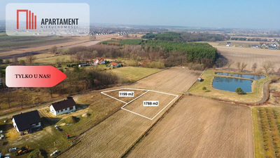 Działki k. Trzebnicy. Kobylice ul. Radosna - 3