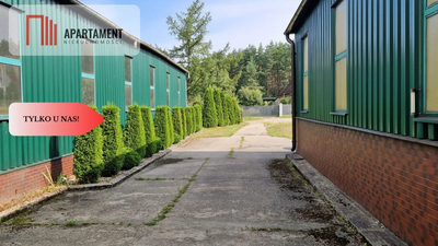 Nieruchomość inwestycyjna hale+ budynek mieszkalnl - 2