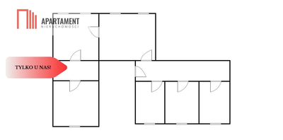 Mieszkanie 58,6m2 do remontu + Garaż 17,2 m2 - 2