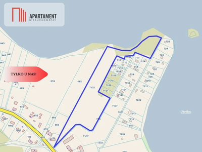 Działka z linią brzegową i własnym lasem! - 3