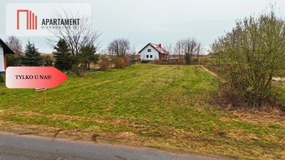 Działka Kotomierz. Media, asfalt, 1600m2 - 2
