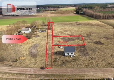 Idealna działka pod dom! 966 m² Gzin – las, spokój - 3