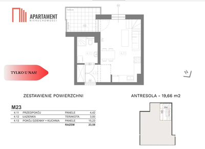 Nowoczesna kawalerka PREMIUM - 3