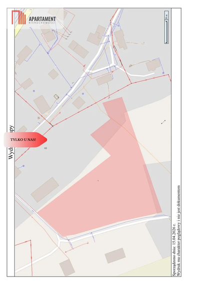 Działka z WZ na 5 domów jednorodzinnych w Bietowie - 2