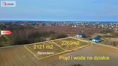 Działka budowlana w spokojnej okolicy!
