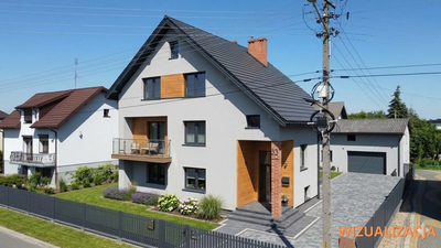 Dom w stanie surowym otwartym - Rusiec