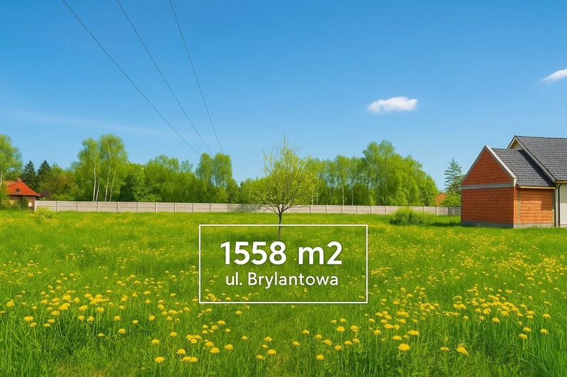 Działka w Łodzi z pozwoleniem na budowę bliźniaka - 106646059.jpg