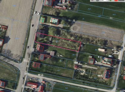 Działka budowlana 1463m2, Grabów gmina Żychlin