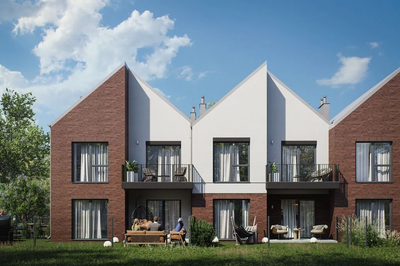 | 61 m² z balkonem i poddaszem - AURUM