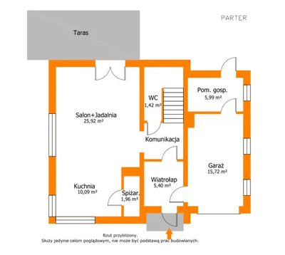 Dom 134 m² po kluczowych etapach budowy – Mrowiny - 2