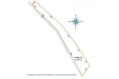 56 arów pod dom + las, razem 1,39 ha - 2