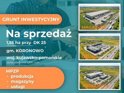 1,5 ha pod biznes - Koronowo