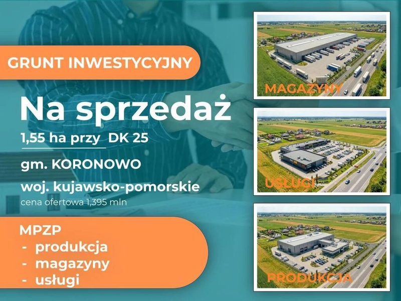 1,5 ha pod biznes - Koronowo - 112182522.jpg