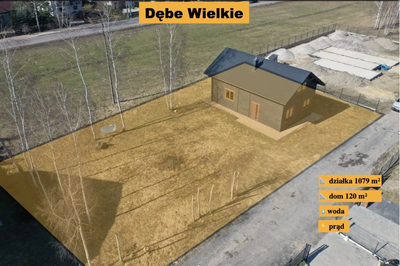 DOM SZKIELETOWY - 120 m². Duża działka. - 3