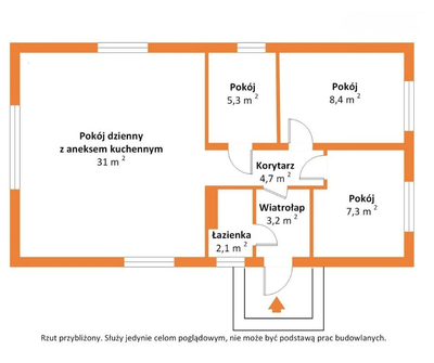 DOM SZKIELETOWY - 120 m². Duża działka. - 4