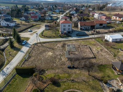 Działka budowlana | Długie k. Krosna | 1102 m² - 3