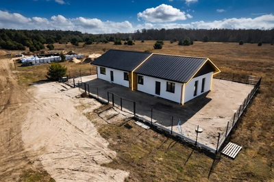Nowy parterowy dom jednorodzinny lokalowy 70 m²