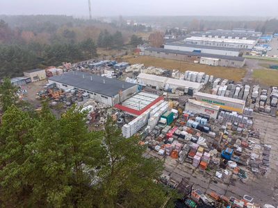 Teren produkcyjny 7260 m2 z magazynem - 4