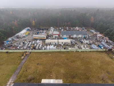 Teren produkcyjny 7260 m2 z magazynem - 3