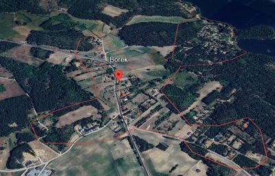 Działka w Borku-1km od jeziora! Uzbrojona! - 2