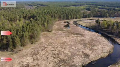 Działka 1,140 ha przy lesie Nad rzeką Wdą-Smolniki - 5