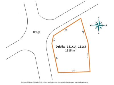 Duża działka pod dom lub inwestycję, blisko A2 - 5