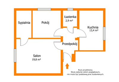 Mieszkanie w stylu Domu | Głogów Młp. | 63,5 m2 - 2