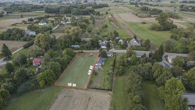 Żurawniki – 12 arów z MPZP przy asfalcie