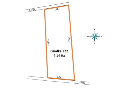 Działka 4,14 ha z zabudową zagrodową w Modlnej - 4