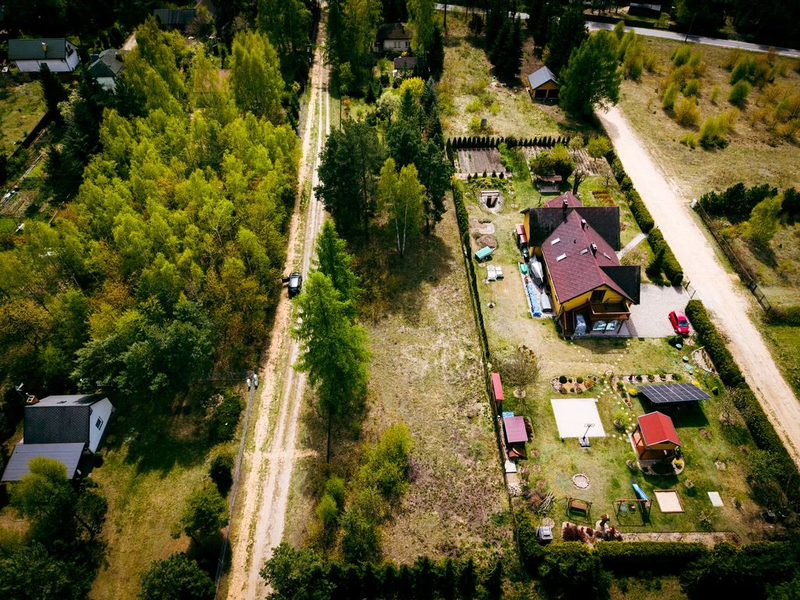 Enklawa pod Łodzią – Działka 1365 m² w Orlej - 112356468.jpg