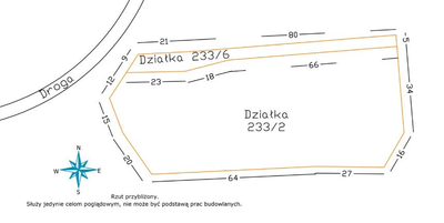REZERWACJA - 3916 m² Wróżenice - 3