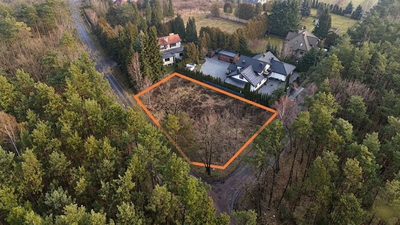 1233 m² spokoju. Las za płotem w Puszczykowie - 4