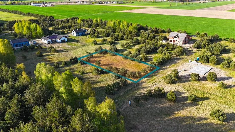 Oaza spokoju pod samym lasem – działka 1463 m² - 112274178.jpg