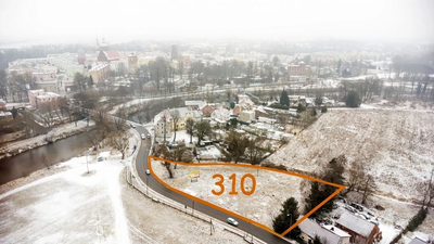 Działka z WZ w centrum Szprotawy 3111 m2