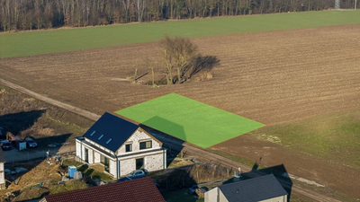 Działka 1355 m² przy lesie - MPZP, Kaźmierz