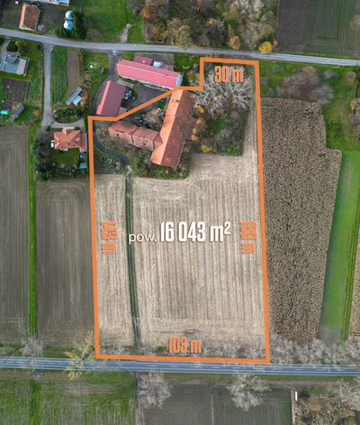 Teren inwestycyjny 1,6 ha (MN/P1 + MN1) | Nowizna - 3