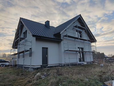 Dom 134 m² po kluczowych etapach budowy, gm. Żarów - 3