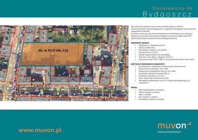 Działka pod zabudowę wielorodzinną z WZ - 4