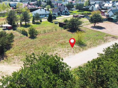 Sieraków -działka 1038m² MPZP MN/U  kraina jezior