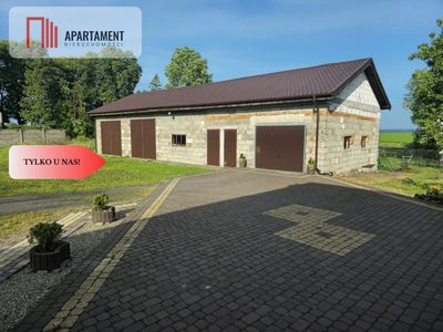 Dom 156m² + Hala/Garaże 160m² | Działka 5800m² - 2